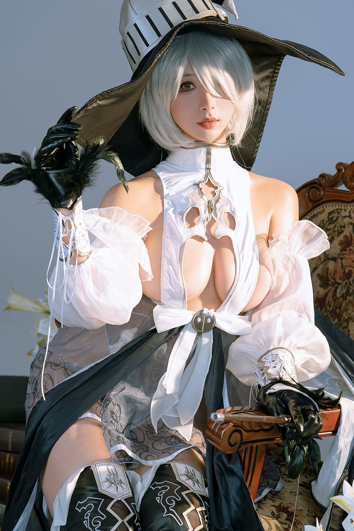 Coser@云溪溪 Yunx1x1 And 奶桃 – 2B本 YoRHa No.2 Type B 上 Part3 (58P)