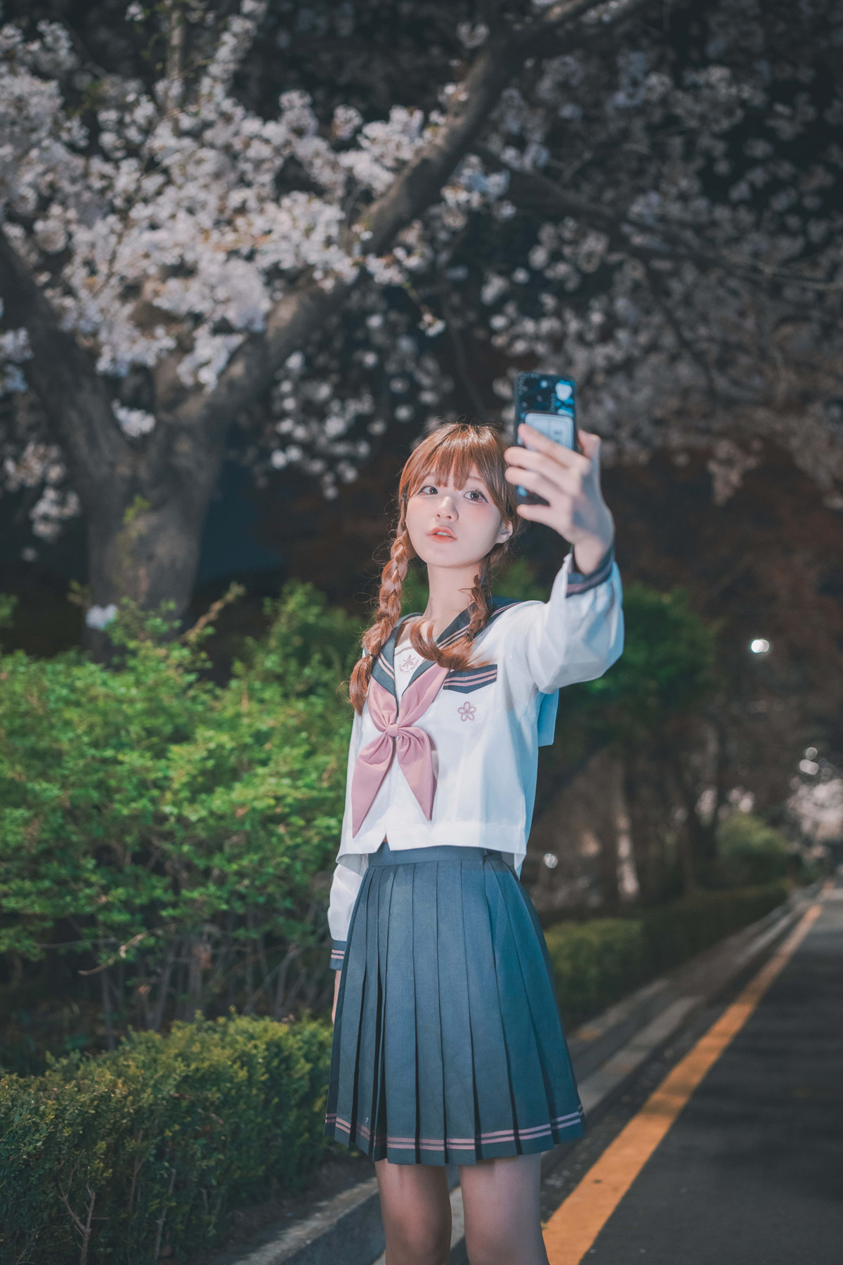 Jeong Jenny 정제니, DJAWA 「Hatsukoi Yozakura」 Set.02