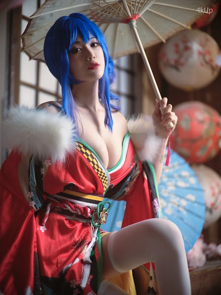 Coser@一米八的大梨子 圣姨和服