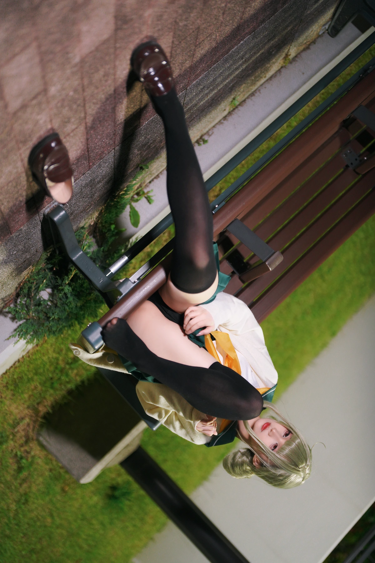 Cosplay 幼愛Youmeko – 小琪舞JK工作服