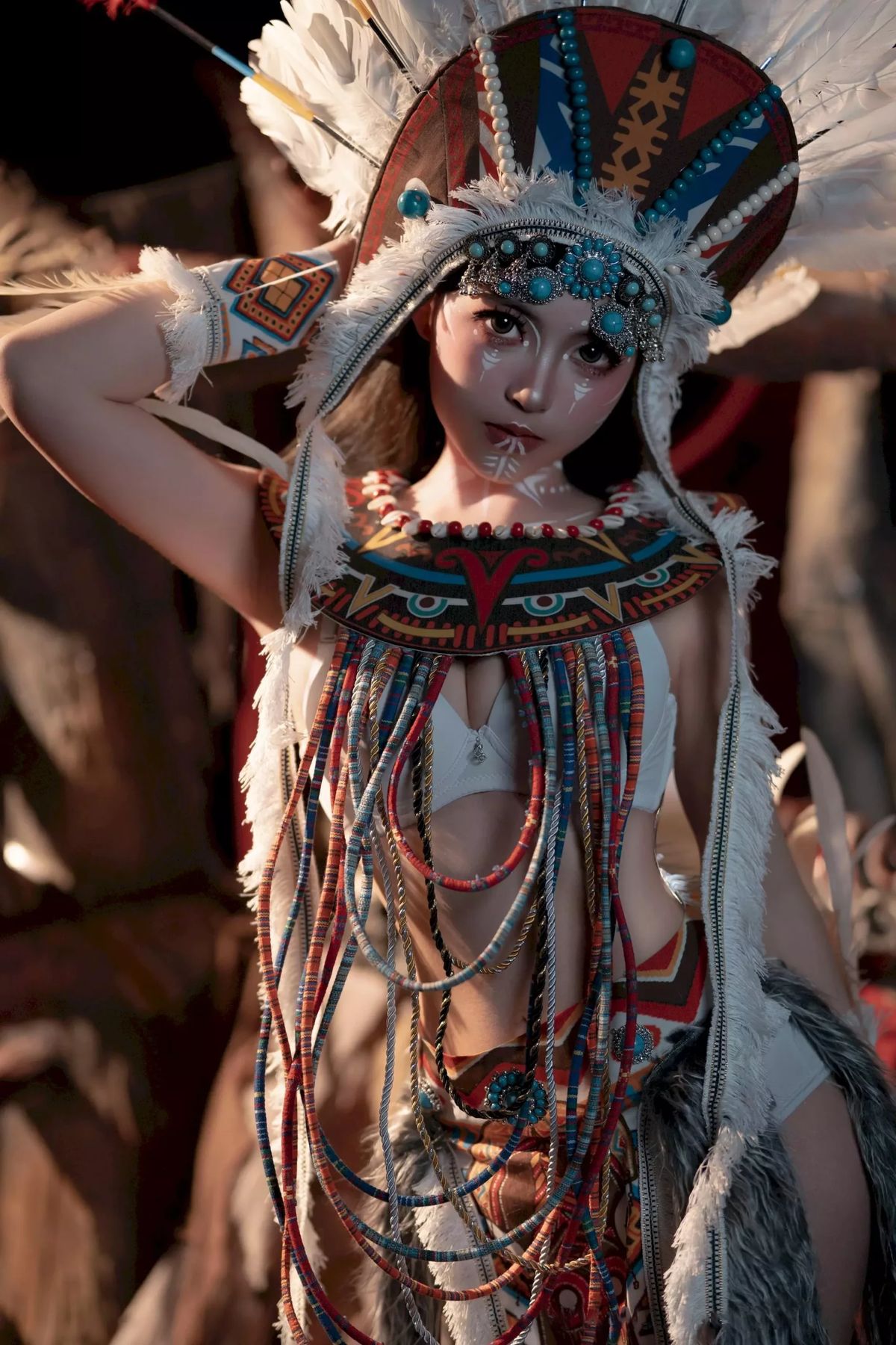 Coser@Bangni邦尼 – 印第安 紫舞龙 Part1 (51P)