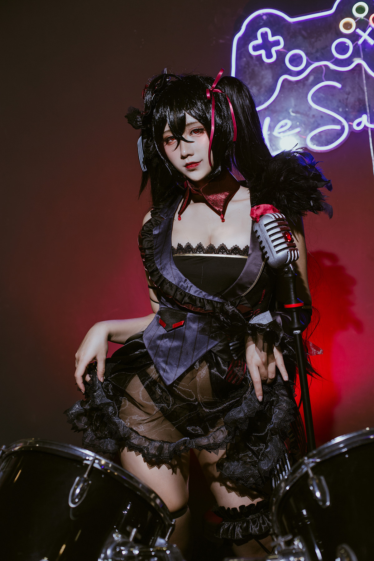 Cosplay 九曲Jean 大凤打歌服(30P)