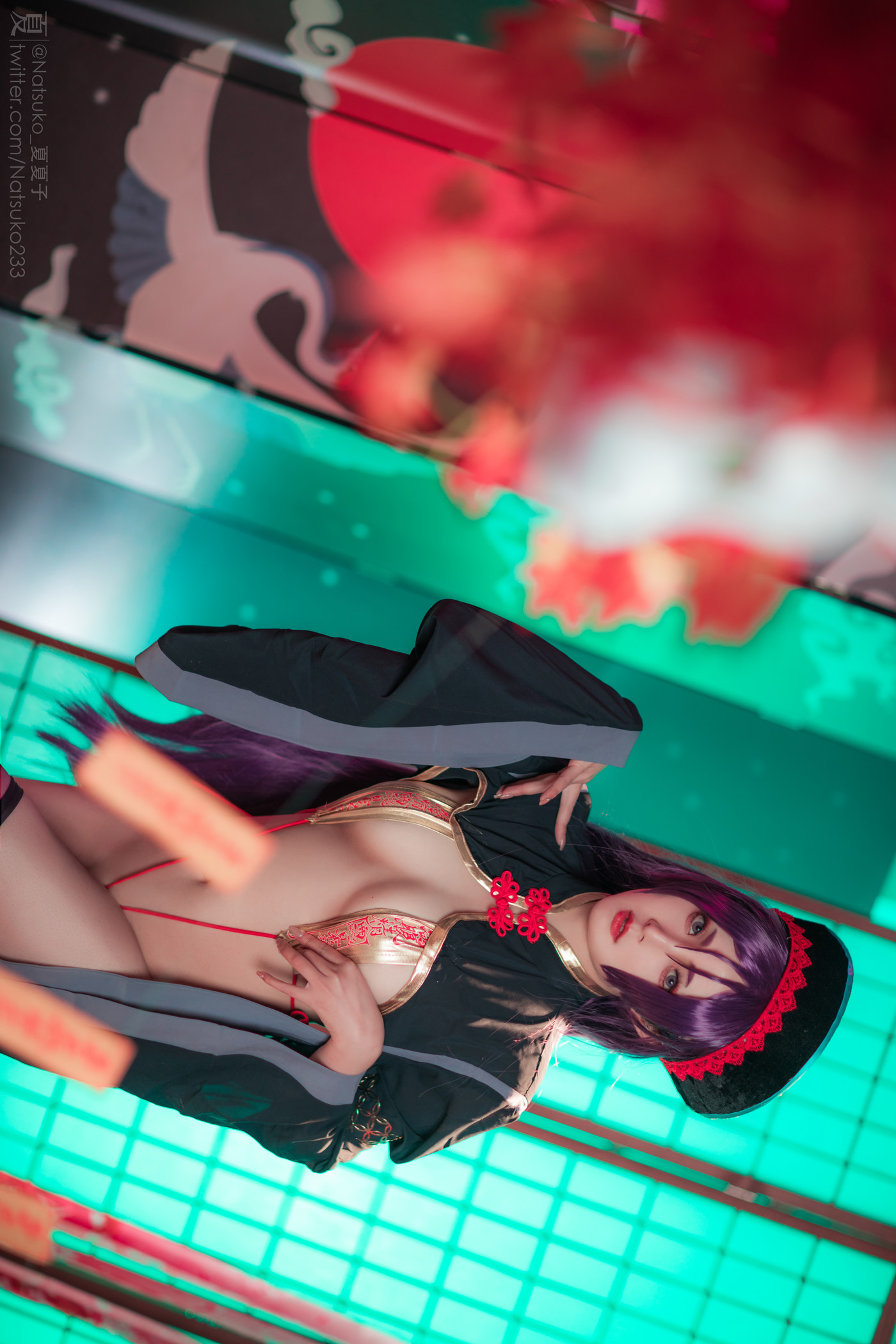 Cosplay Natsuko夏夏子 源赖光 僵尸同人(60P)