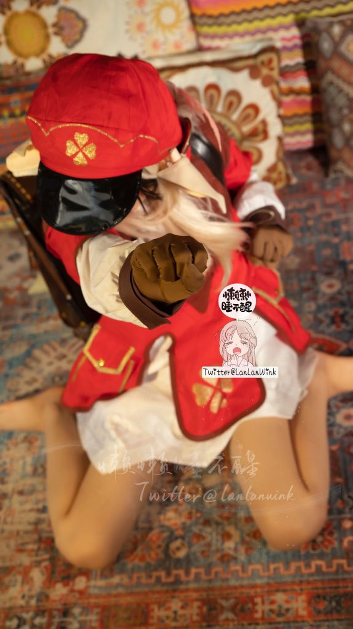 Coser@懒懒睡不醒 – 和闺蜜一起弹力摇 Part3 (46P)