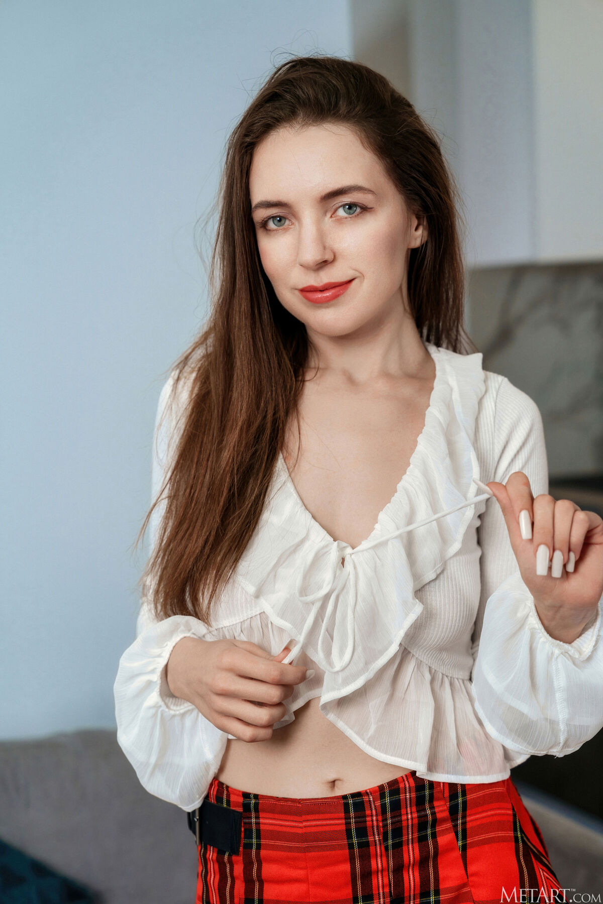 MetArt Maria Mane – Tartan Treat Part1 (51P)
