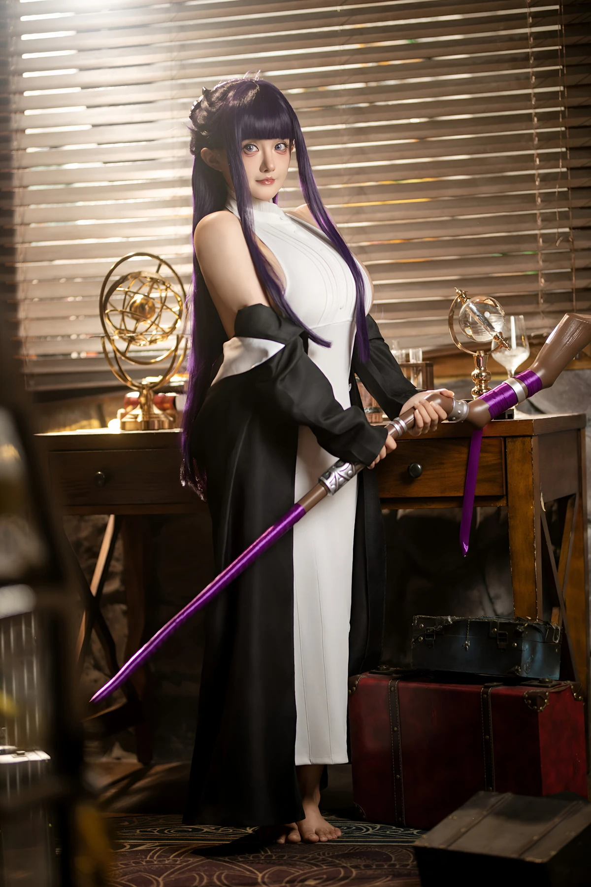 Cosplay 虎牙古阿扎 – 菲伦 Set.01