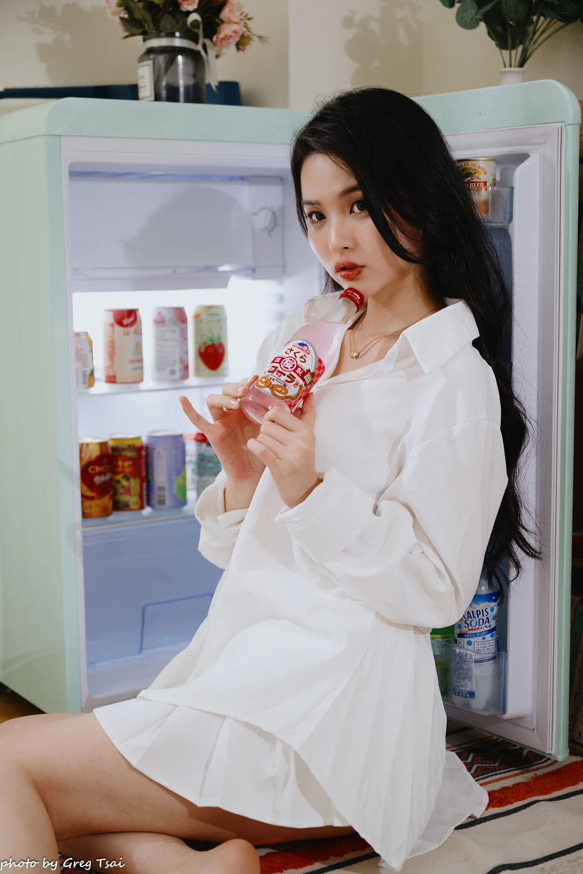 Cosplay 米浆 – 卧室百褶裙 Set.02
