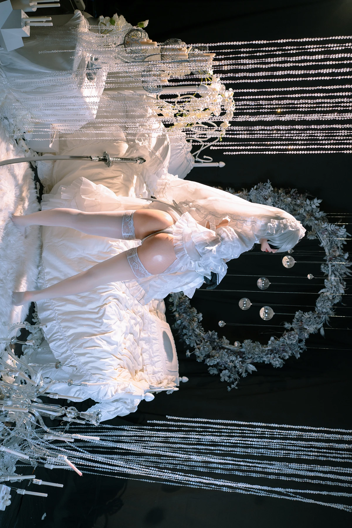 Cosplay 云溪溪Yunx1x1 & 奶桃 – 2B本 YoRHa No.2 Type B 上 Set.02