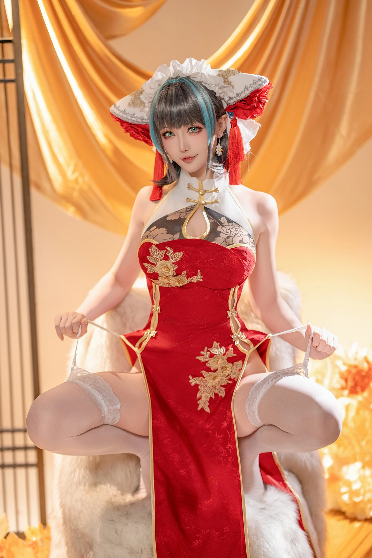 Cosplay 星之迟迟Hoshilily – 碧蓝航线柴郡
