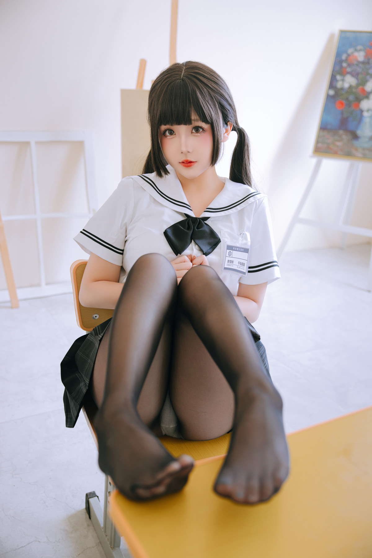 Cosplay Rinaijiao日奈娇 放学后 Set.02(70P)
