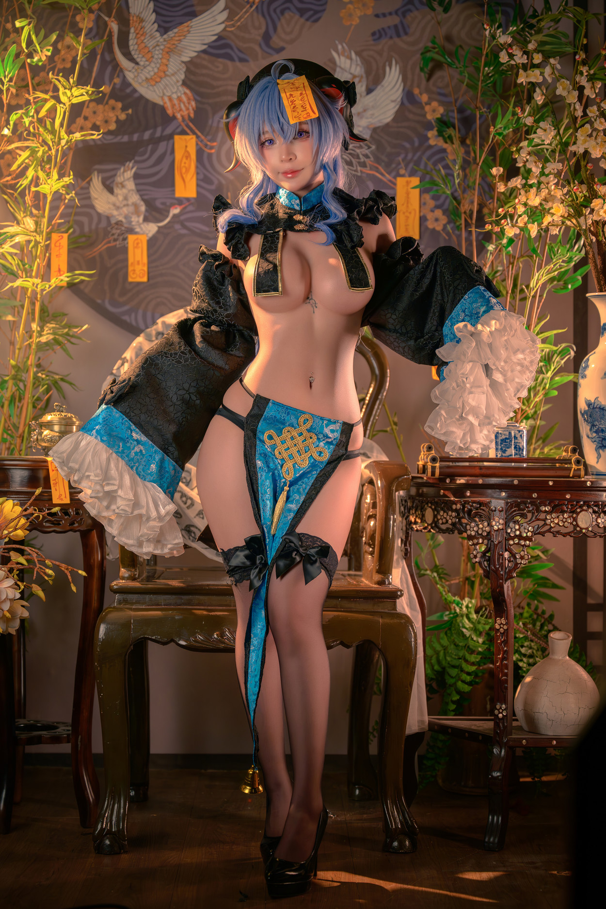 Cosplay Umeko.J 原神 甘雨(70P)