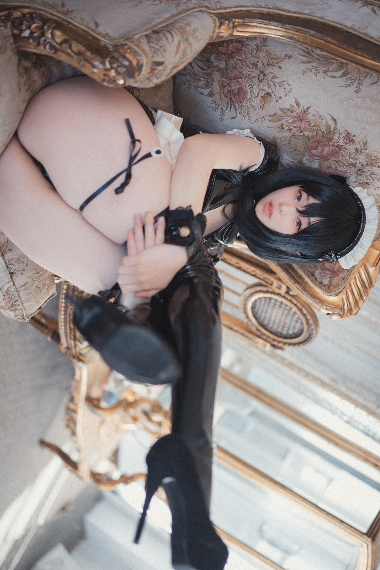 Bambi 밤비, DJAWA ‘Femme de Chambre en Latex’ Set.02(37P)