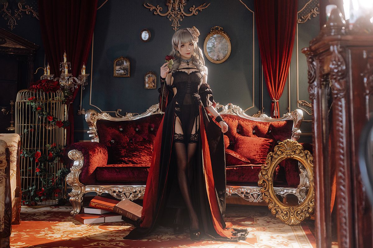 Coser@Tomoyo酱 – 碧蓝 吕佐夫礼服 (30P)