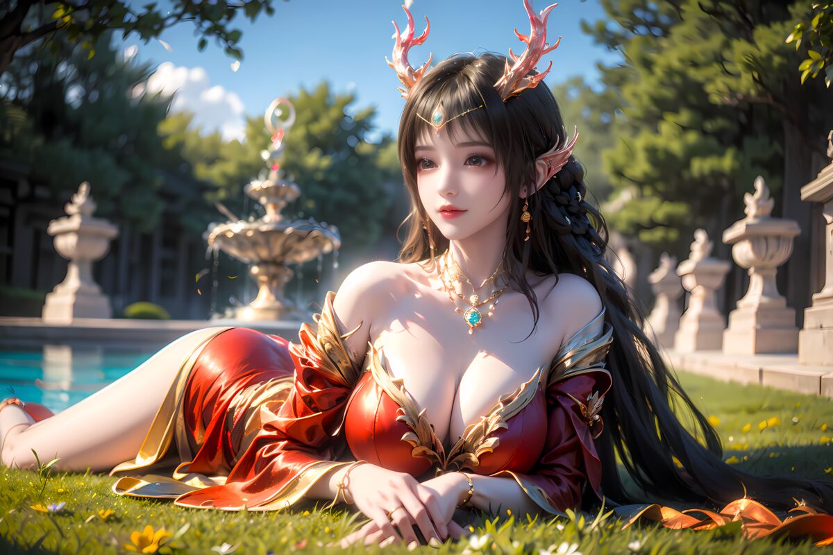 AI Generated 百炼成神 – 云落 (81P)