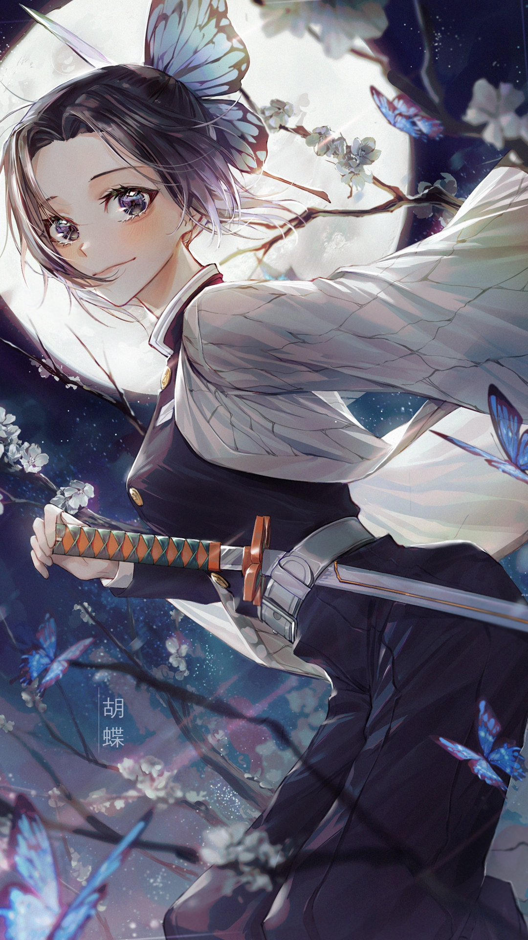 鬼灭之刃中的唯美美少女们