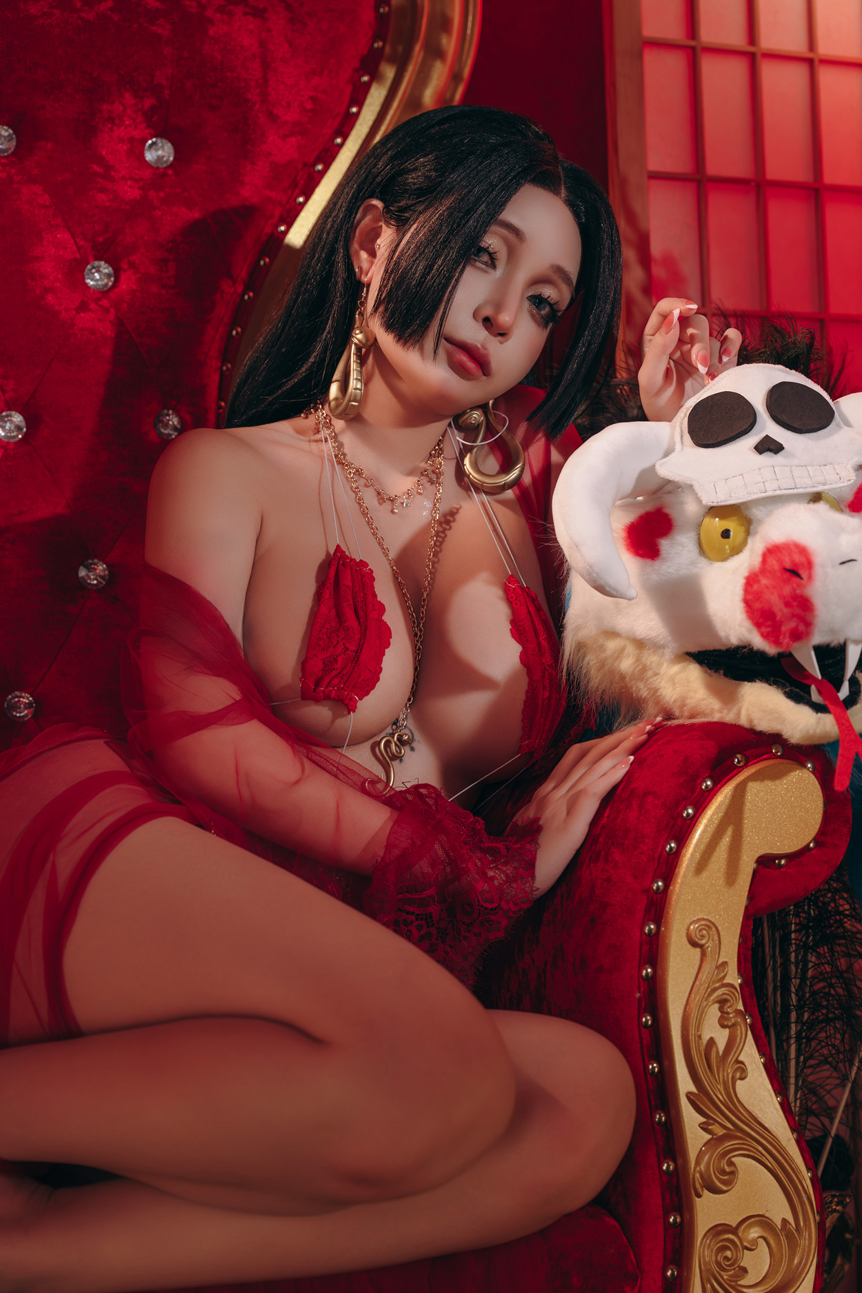 Cosplay Umeko.J Boa Hancock Set.01