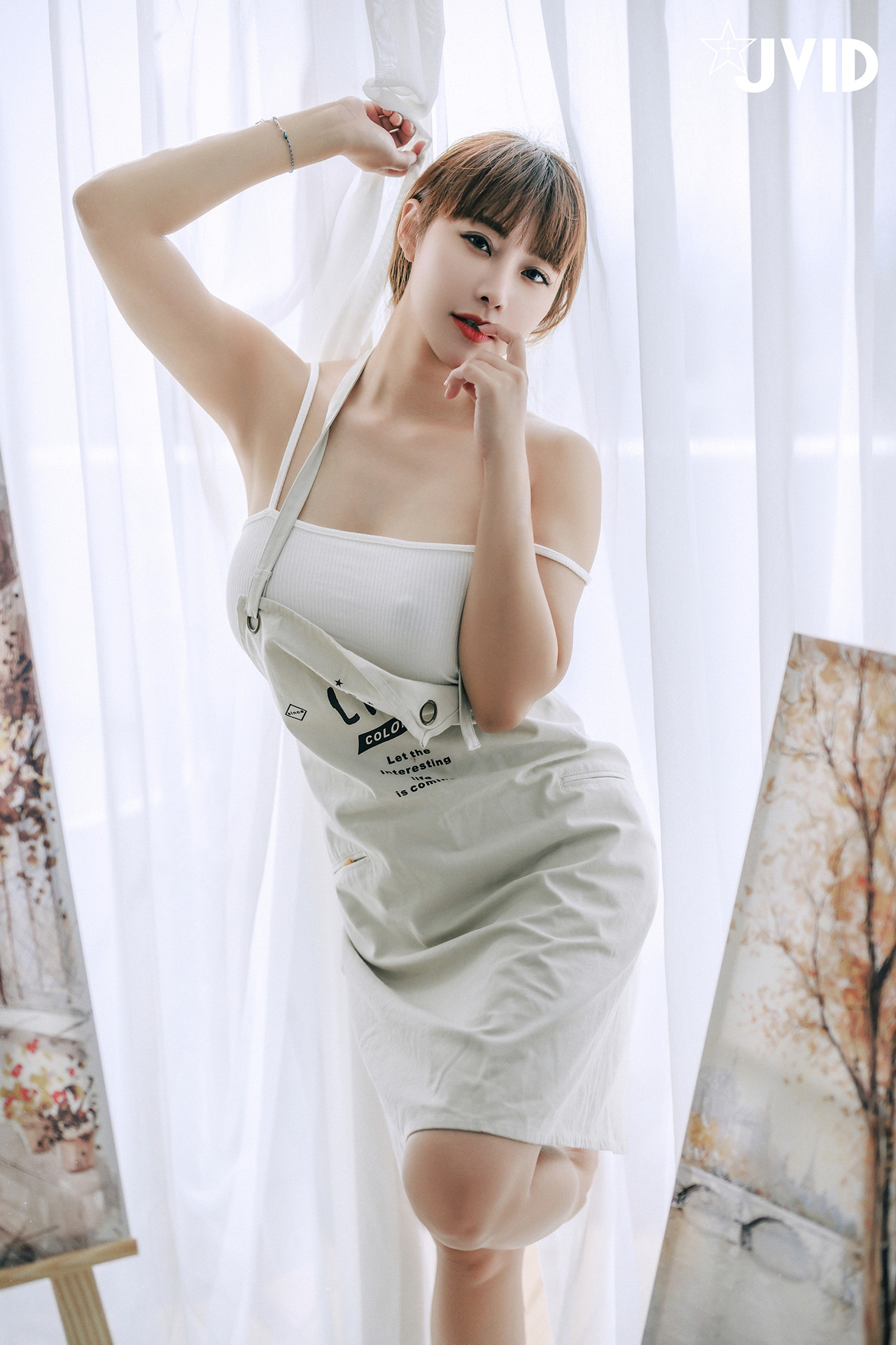 JVID Lele 乐乐 – 热爱榨精的漫画家-艺术家-生日限定尺度 Set.01(61P)