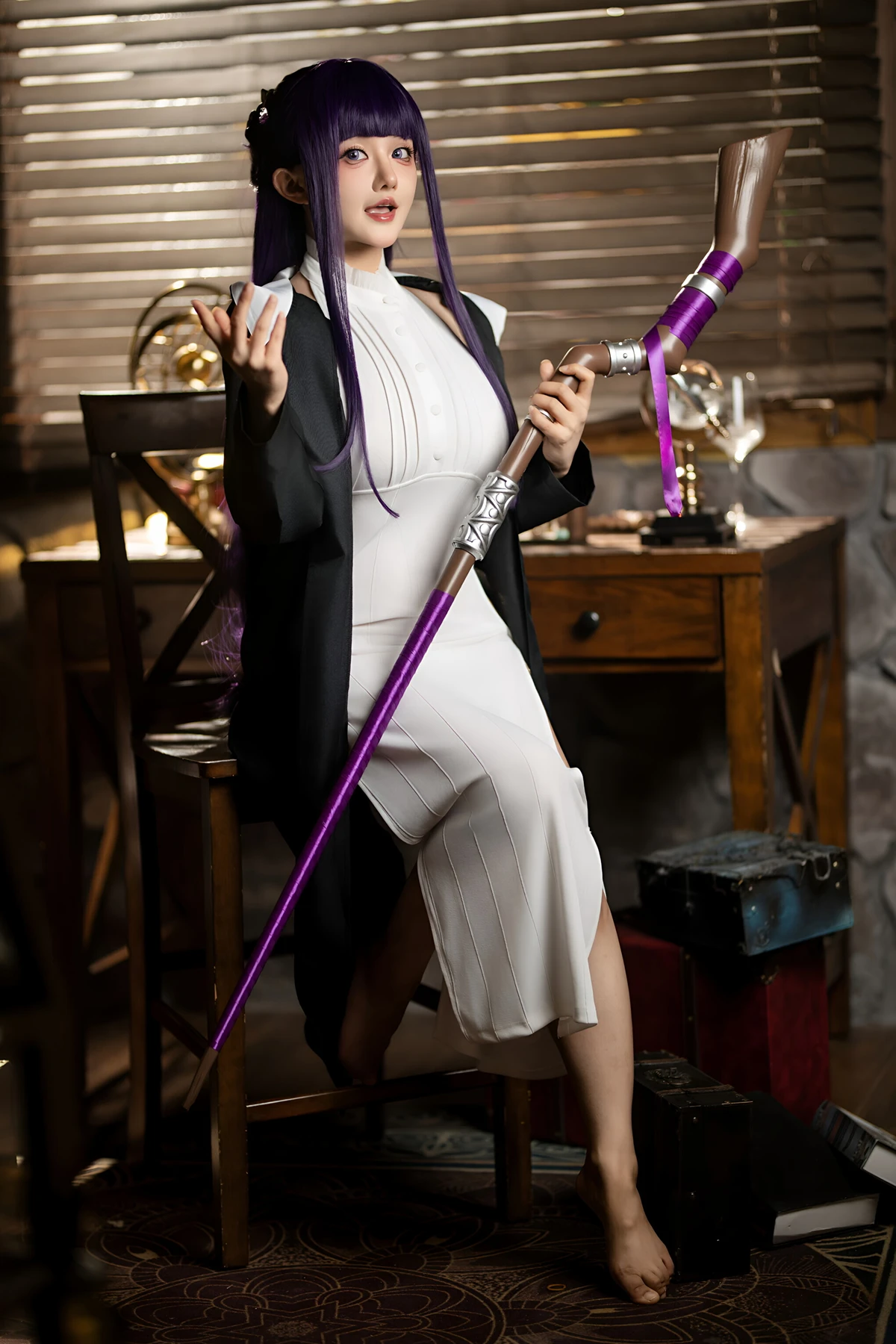 Cosplay 虎牙古阿扎 – 菲伦 Set.02