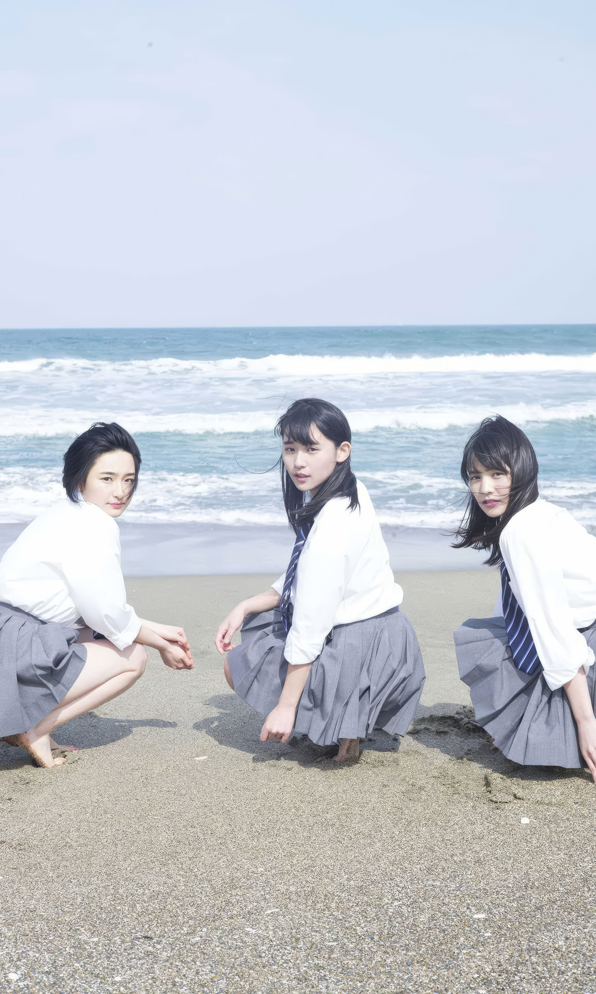 松永有紗・早乙女ゆう・浅川梨奈, デジタル週プレ写真集 「2代目週プレ3姉妹 青春の1ページ」 Set.02