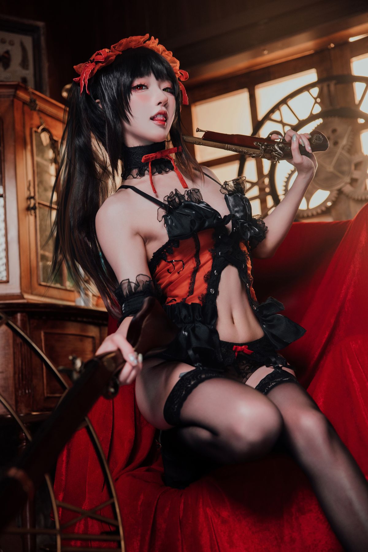 Coser@阿包也是兔娘 – 时崎狂三 (37P)