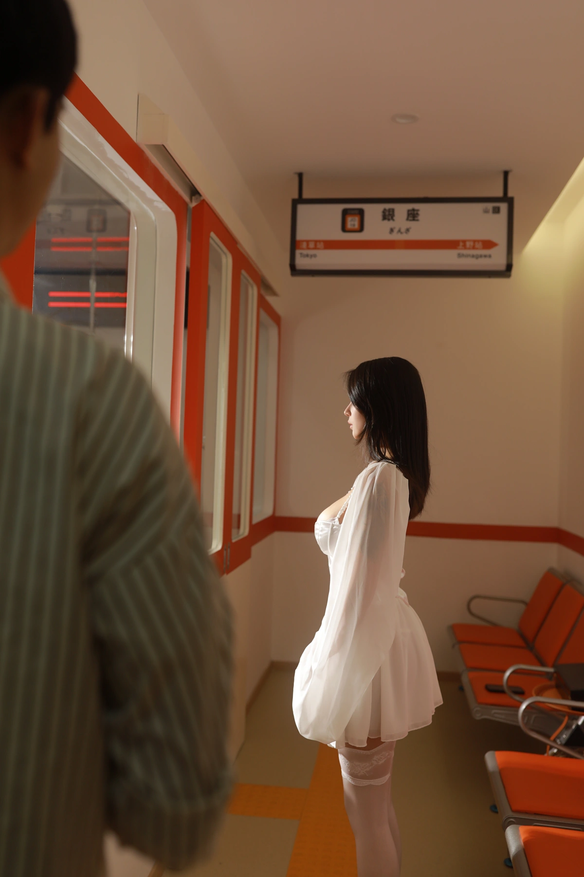 Cosplay 奈汐酱nice – 电车