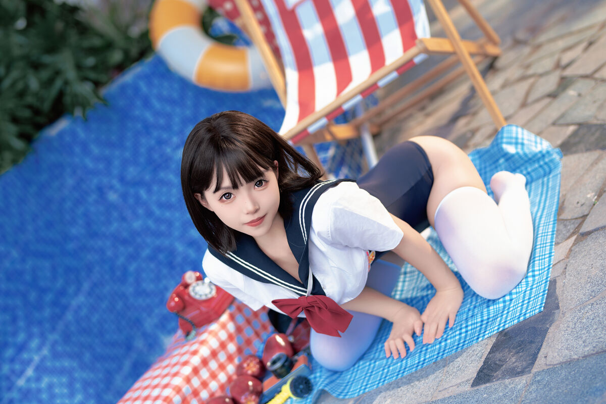 Coser@Bangni邦尼 – 反差JK泳装 Part01 (50P – 7V)