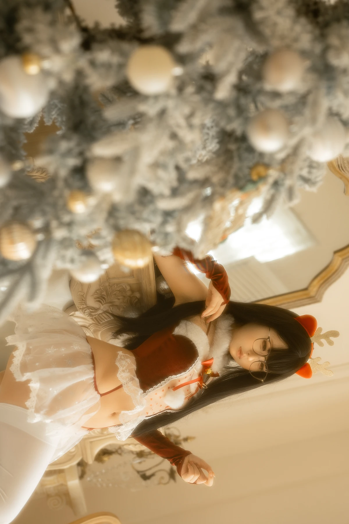 Cosplay 幼水铃衣 – 圣诞小鹿