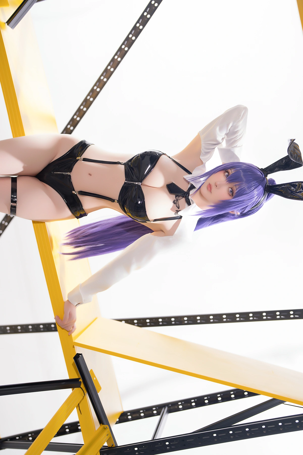 Cosplay 星之迟迟Hoshilily – 尼尔同人 2B学姐服