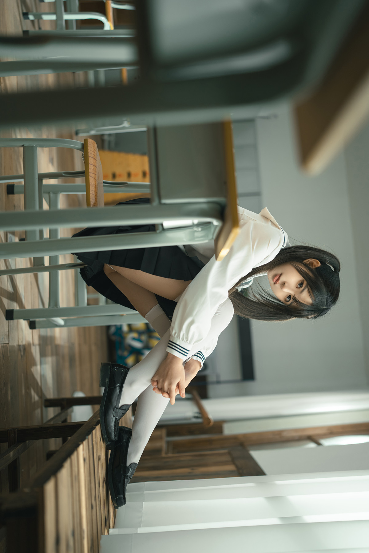 Cosplay Rua阮阮 授课中 In Class(60P)