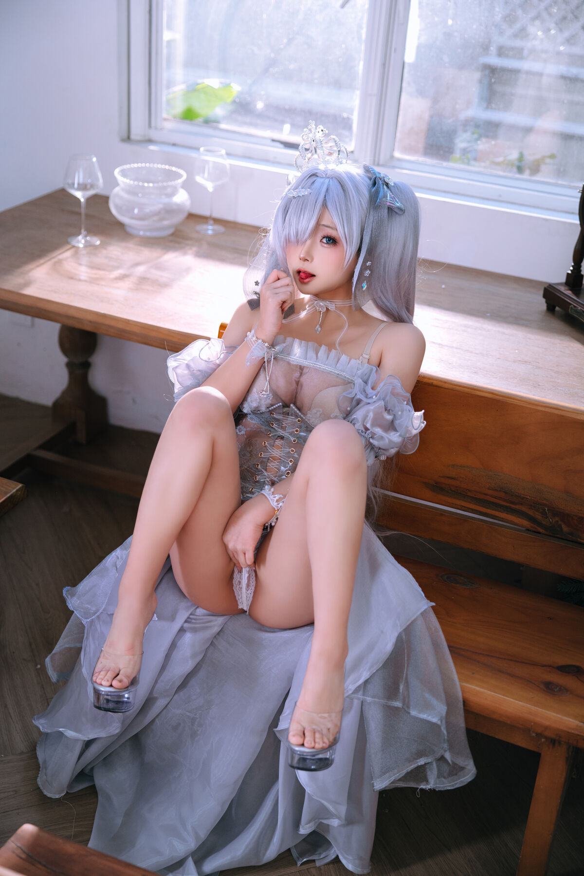 Coser@日奈娇 – 胜利女神 妮姬 灰姑娘 (43P)
