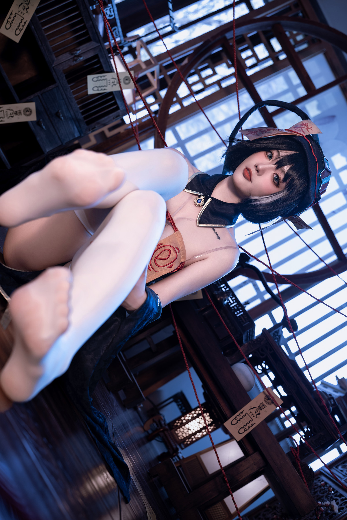 Cosplay 桃良阿宅 华甲小僵尸(70P)
