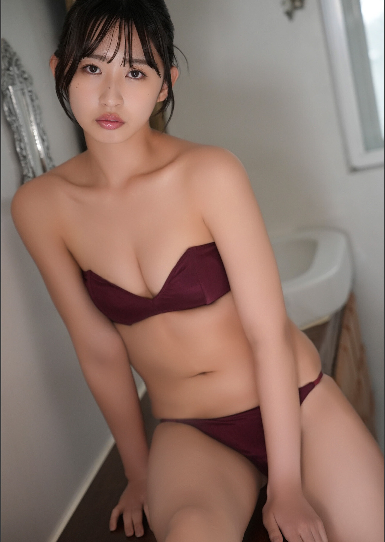 Hinata Matsumoto 松本日向, BOMBデジタル写真集 『はじめての朝』 Set.02