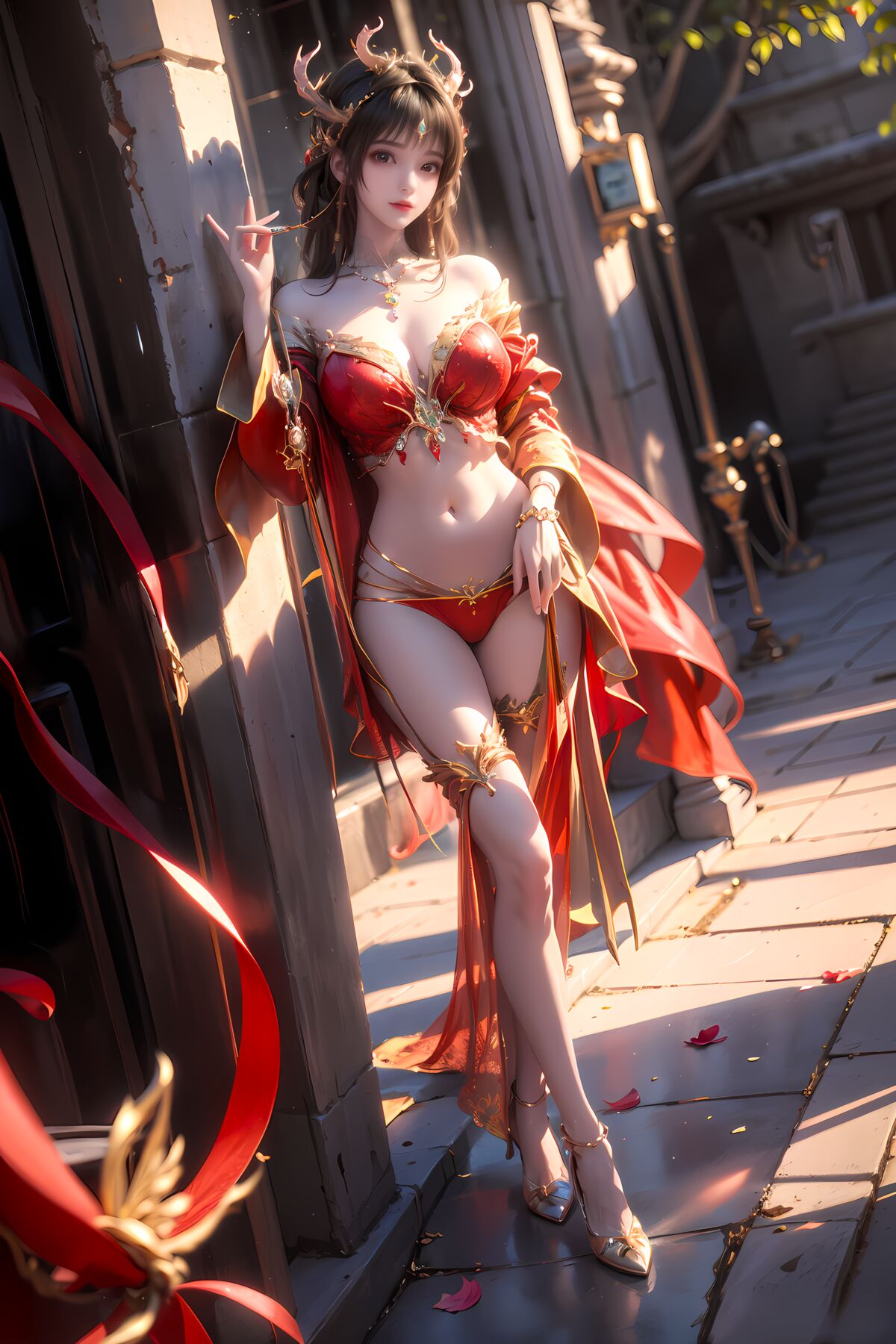 AI Generated 百炼成神 – 云落 (81P)