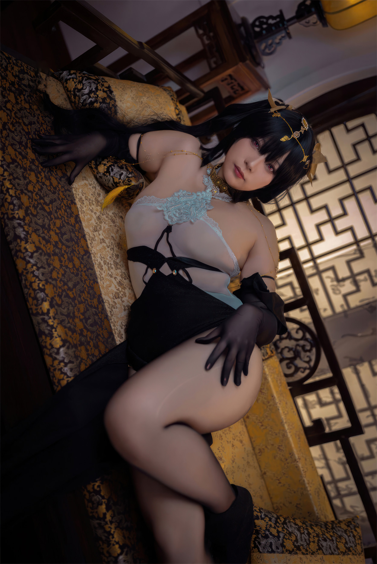 Cosplay 珟_珏Dita 碧蓝航线 镇海旗袍(60P)