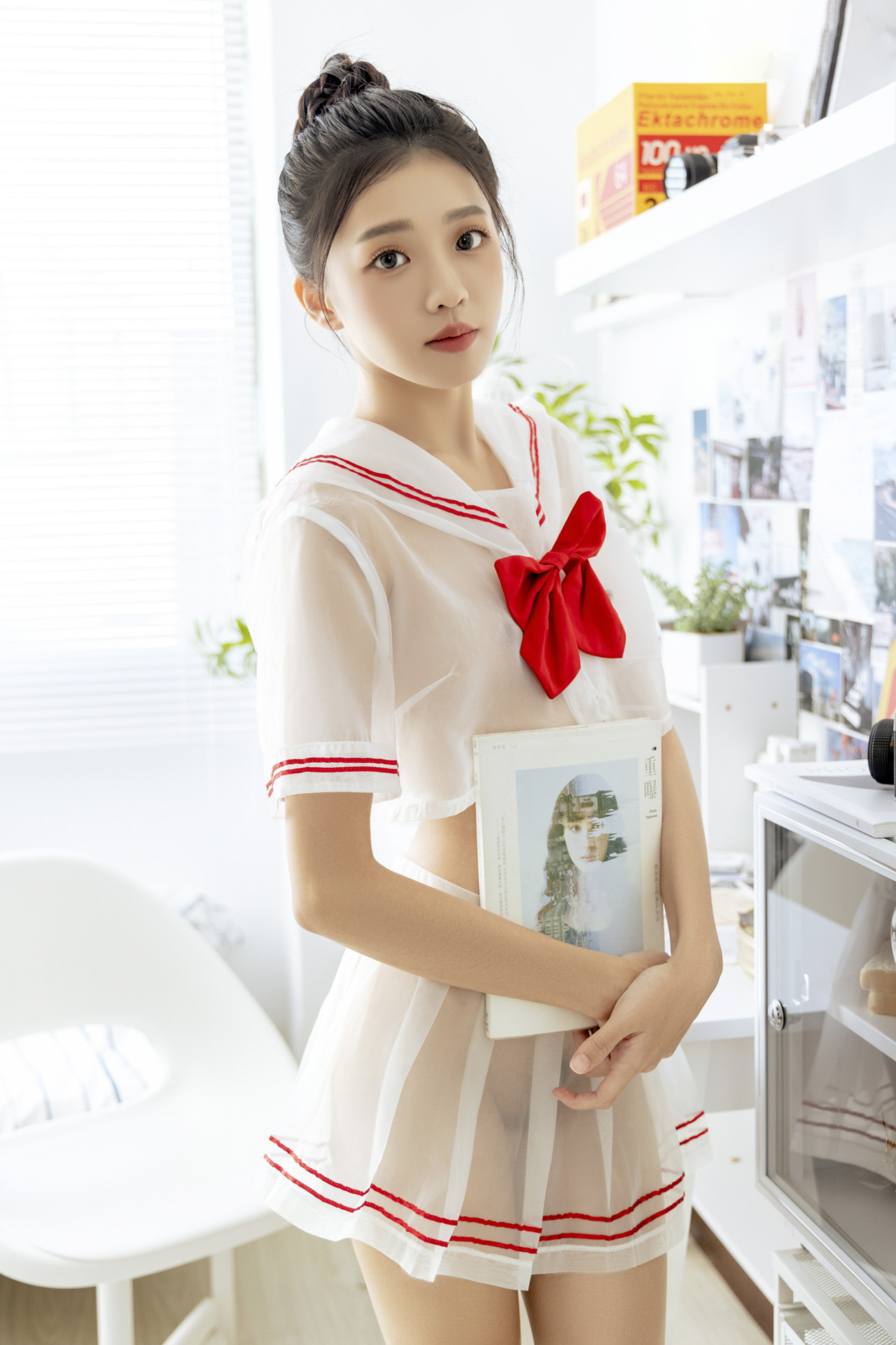 JVID 妍妍 Angel – 电竞少女-超可愛微乳美少女-第一次的性感開發 Set.01(41P)