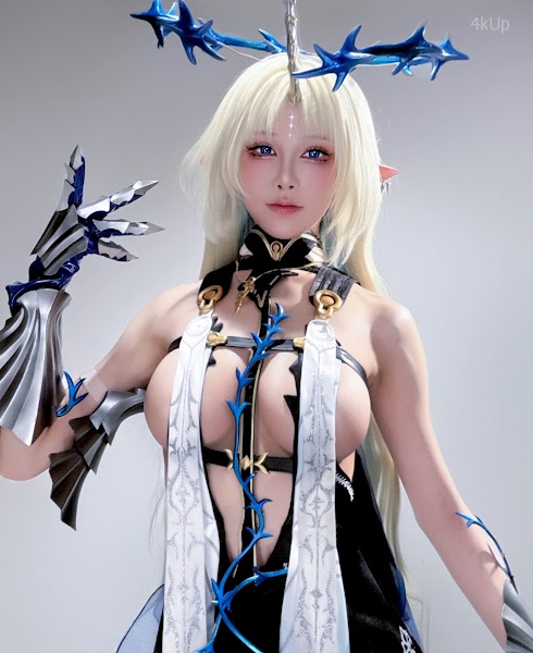Coser@水淼Aqua 遐蝶+芙露德莉斯 自拍