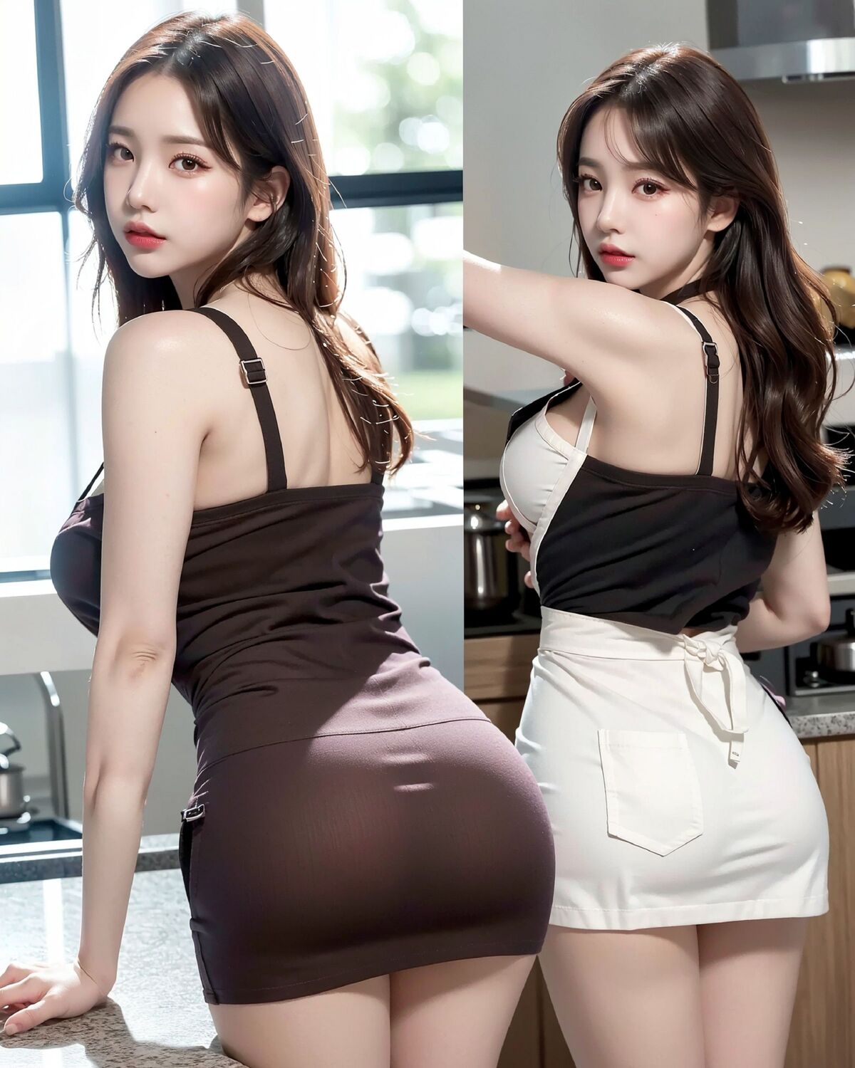 AI Generated 拟实画风 – 奶妈日常 (69P)