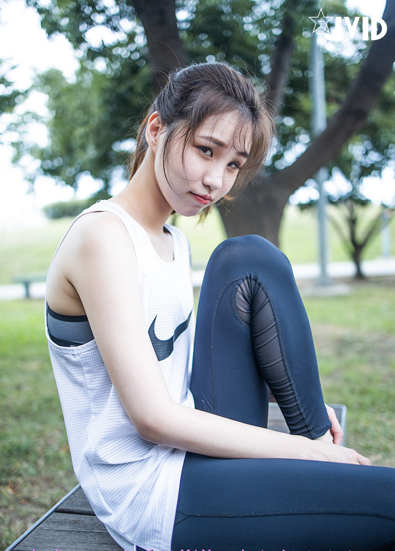 JVID Catlin 高校初恋女生-运动后Sex-約打籃球-卻被好友偷約去旅館 Set.01(70P)