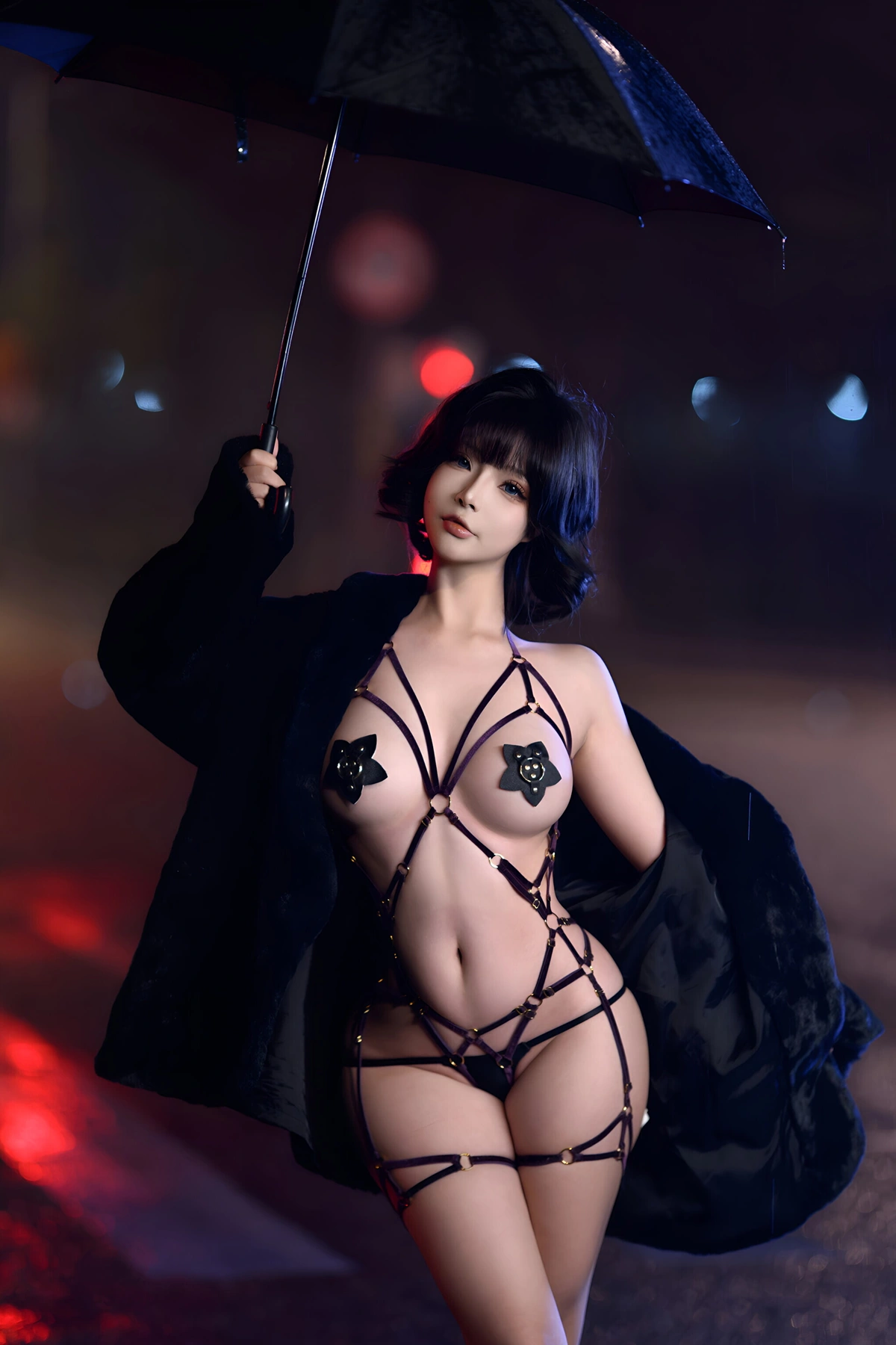 Cosplay Yuuhui玉汇 – 夜游轮渡 Set.02