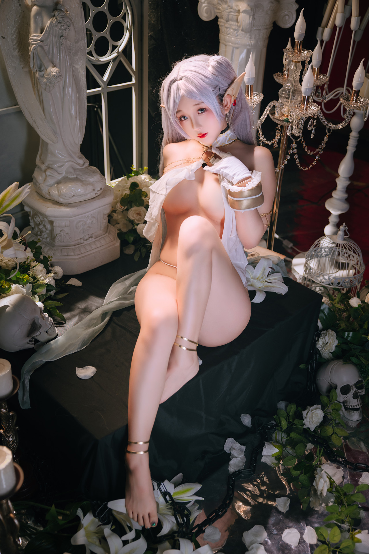 Cosplay Rinaijiao日奈娇 – 芙莉莲（圣光版）