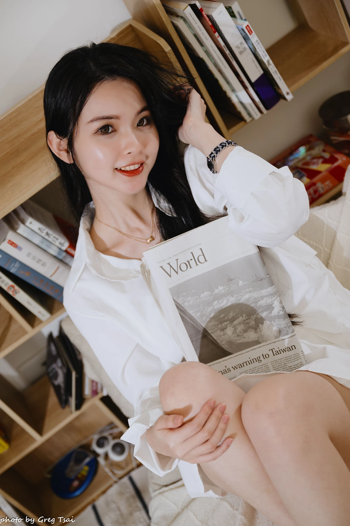 Cosplay 米浆 – 卧室百褶裙 Set.01