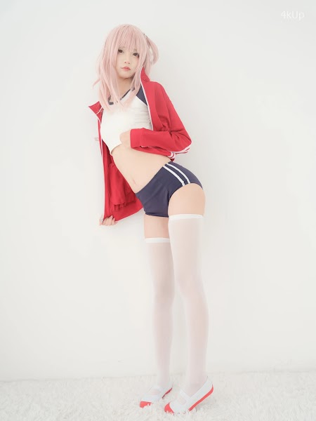 Coser@五更百鬼 舰长 体操服 猫耳