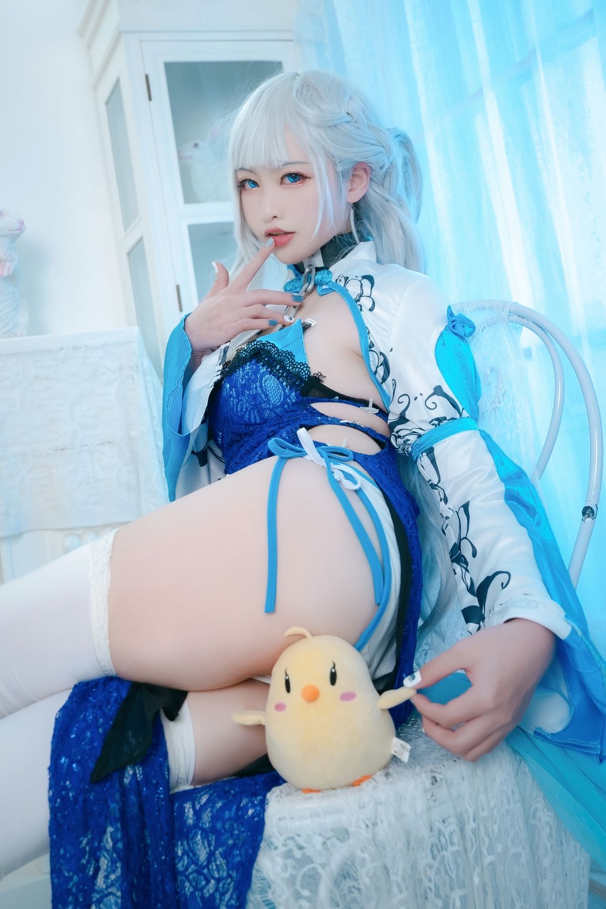 Coser@樱岛嗷一 – 贝尔法斯特旗袍 (16P)