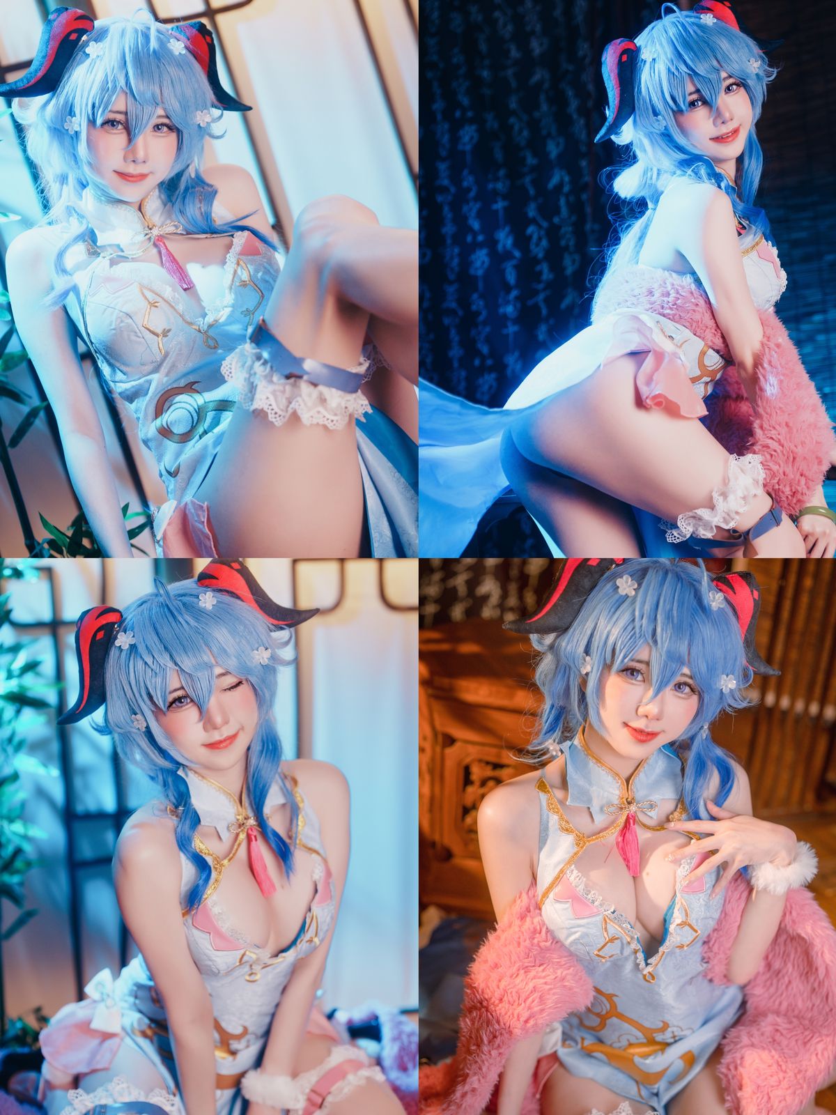 Coser@Sally多啦雪 Sally Dorasnow – Ganyu QiPao (40P)