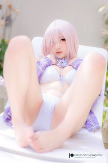 [Fantasy Factory] 小丁 – Cosplay Mashu Kyrielight – FateGrand Order