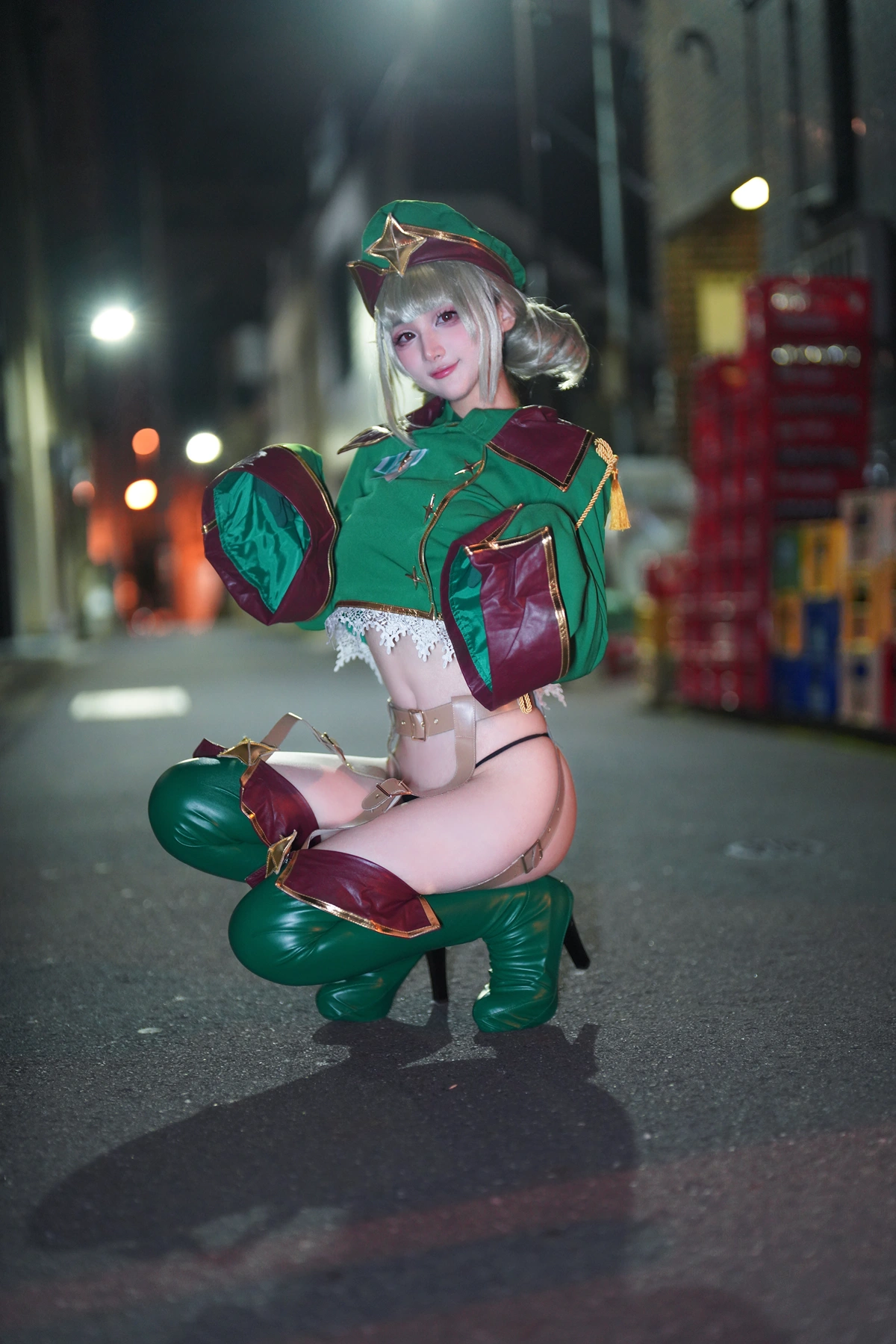 Cosplay 幼愛Youmeko – 小琪舞豹式装甲