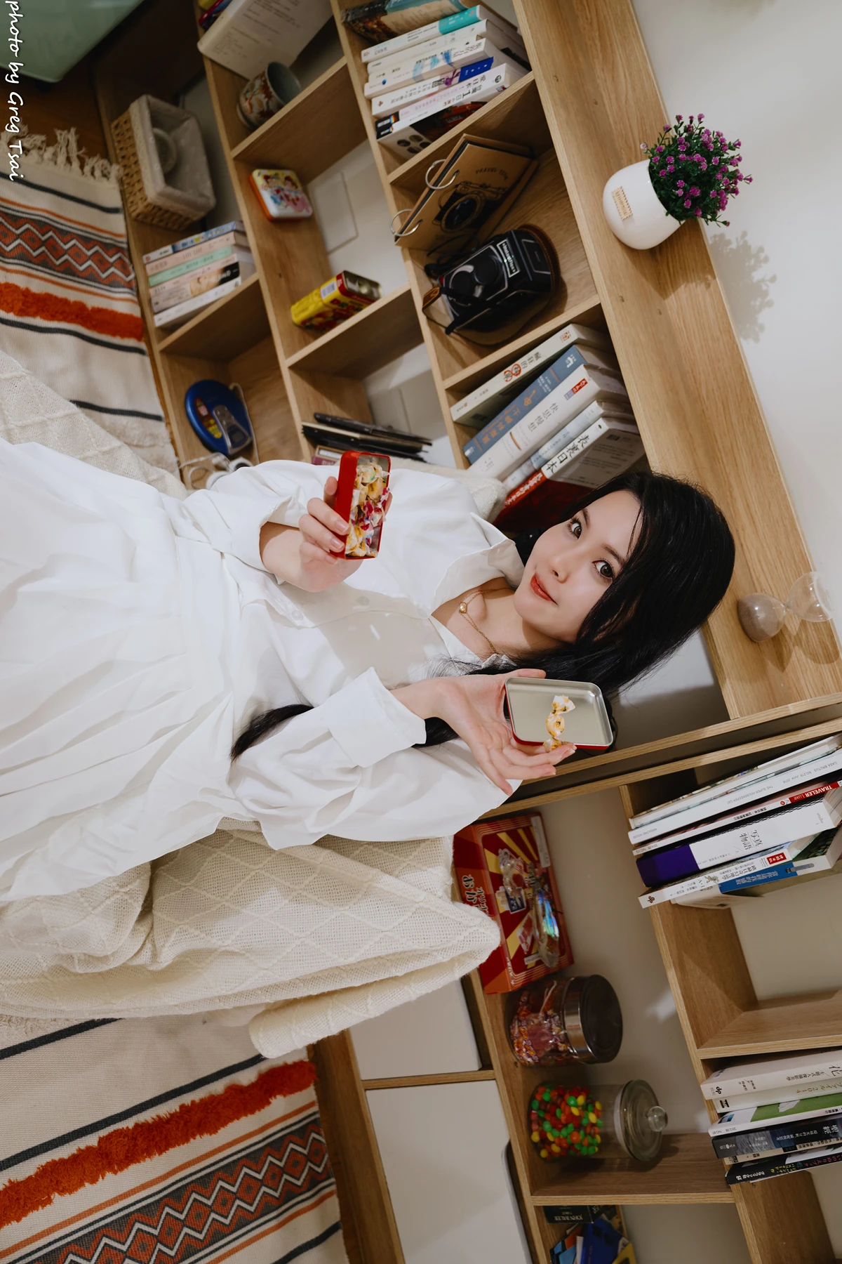 Cosplay 米浆 – 卧室百褶裙 Set.01
