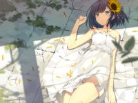 日系精美二次元动漫美女插画图片