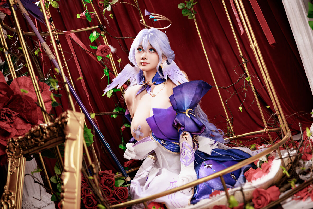 Coser@阿雪雪 – 崩坏 星穹铁道 知更鸟 (91P)