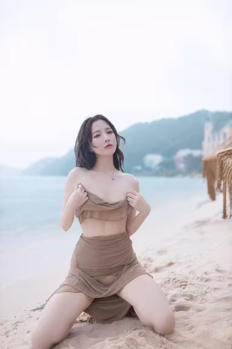 (Cosplay) 魚子醬雨後海灘寫真 (107P)